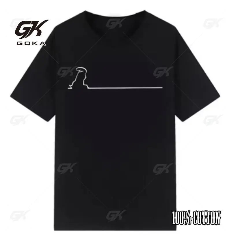 Summer T Shirts for Men Balum La Linea Funny Graphic Tshirt Cotton Comfortable Premium Camisetas Unisex Streetwear Fashion