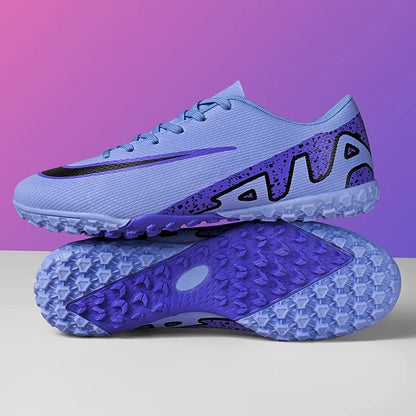 Men Soccer Shoes - Breathable Training Soccer Boots | Rubber Outsole Cleats