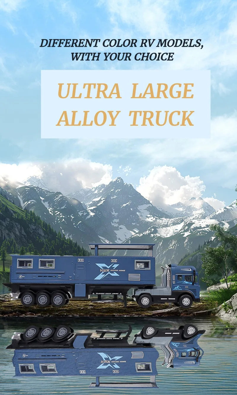 2025 Hot 39cm Car Model Toys for Children Kids Games Boys Motor Home Christmas Train Alloy Cars At Scale Girl Gifts with Light