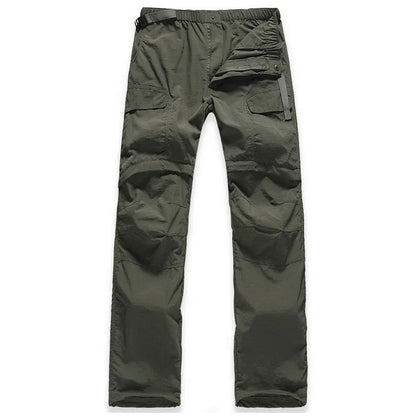 NUONEKO Women's Summer Hiking Pants Women Trekking Sport Quick Dry Thin Cargo Trousers Removable Outdoor Camping Pants Shorts