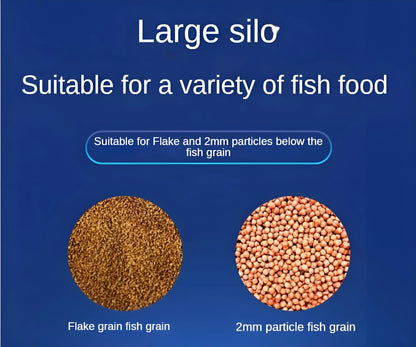 Fish feeder/automatic fish tank feeder/5-speed feed -5-speed timed feeding/feeding small fish, turtles, and goldfish