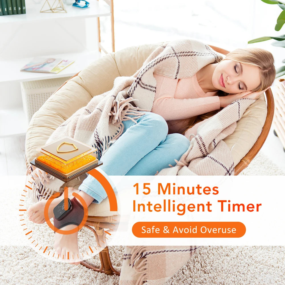 Electric Heating Wrist Brace | Rechargeable Wristband With Hot Compress & Thermal Wrist Support