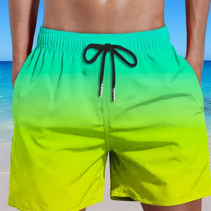 Men's 3D Graphic Geometry Beach Ice Shorts Holiday Hawaiian Swim Trunks Women Kids Quick Dry Casual Fashion Surfing Board Trunks