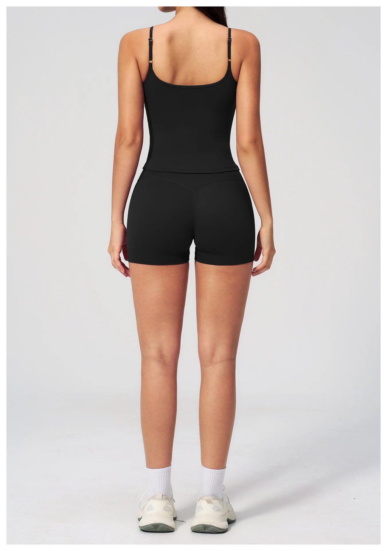 Summer Yoga Set 2 Pieces Women Tracksuit Workout Clothes Sports Outfits High Waist Shorts Fitness Sports Suit Female Gym Clothes