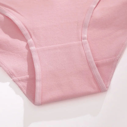 7Pcs Cotton Breathable Panties Women Comfortable Underwear Seamless Low Waist Underpants Fashion Girls Solid Color Sexy Lingerie