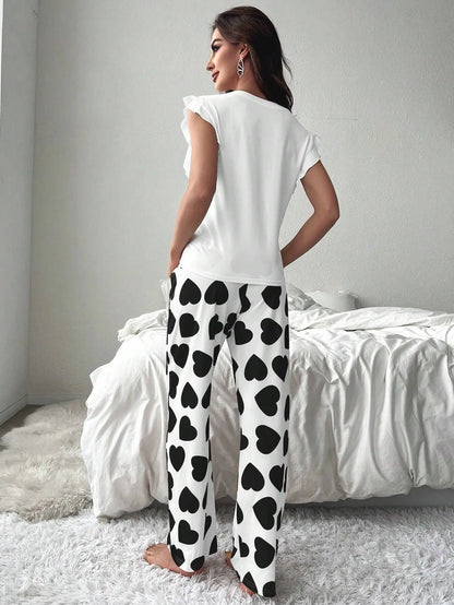 Summer Pajamas Set Women Summer Trousers Sets Pijama Women's Pajama Sleepwear Woman Sleeping Sexy Sleep Lounge Underwear