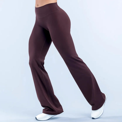 Women Seamless Yoga Gym Pants high waist Clothes Naked Feel Yoga Pants Workout Fitness Leggings Fashion Casual Wide-leg legging