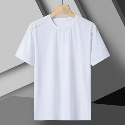 Women's Running T-Shirt – Reflective Quick-Dry Ice-Silk Sports Tee