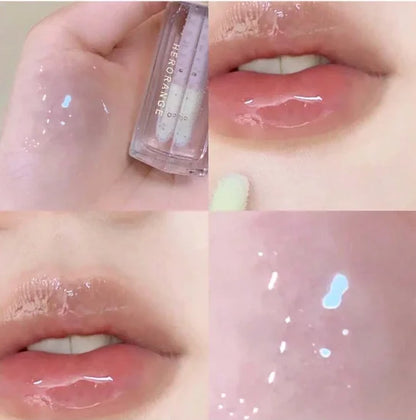 Herorange Glossy Lip Oil Shiny Hydrating Waterproof Gentle Lip Care Daily Essential