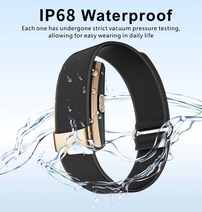 QX Air 25 Days Battery Life Heart Rate & Sleep Tracker Real-time Monitoring Light Exercise IP68 Waterproof Smart Band Bracelet