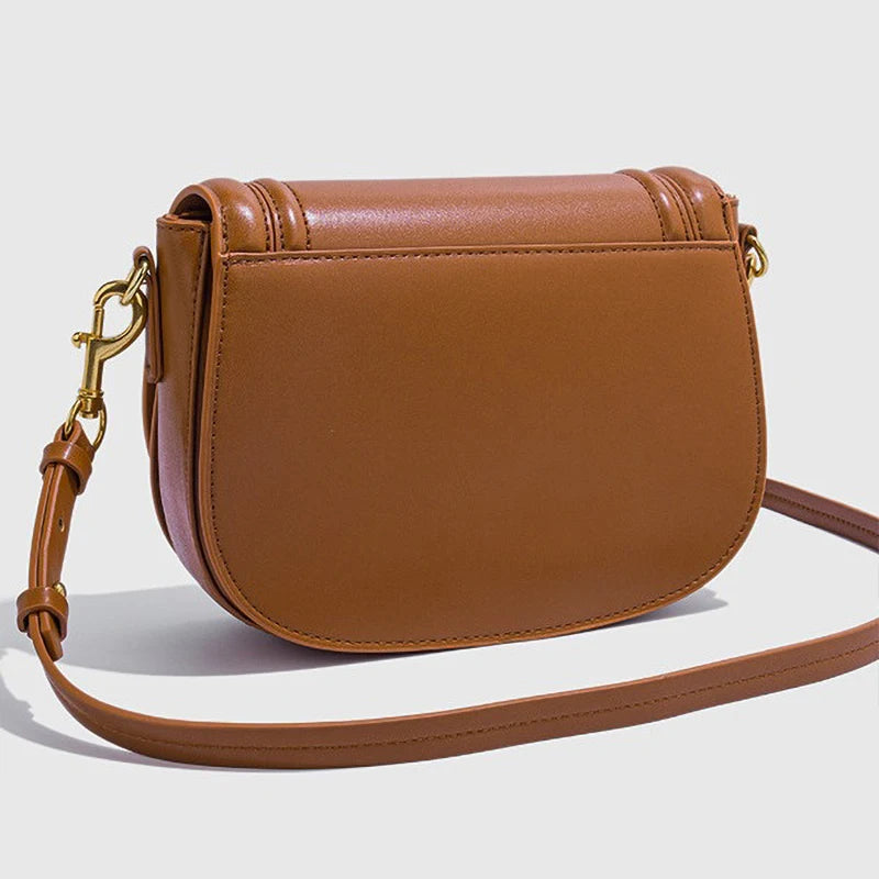 Women Shoulder Bag With Wide Strap - Lightweight PU Tote Handbag For Everyday Carry