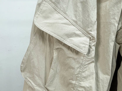 Korean Techwear Cargo Pants Men Spring Summer Quick Dry Lightweight Streetwear Casual Loose Fit Tapered Joggers Hip Hop Trendy
