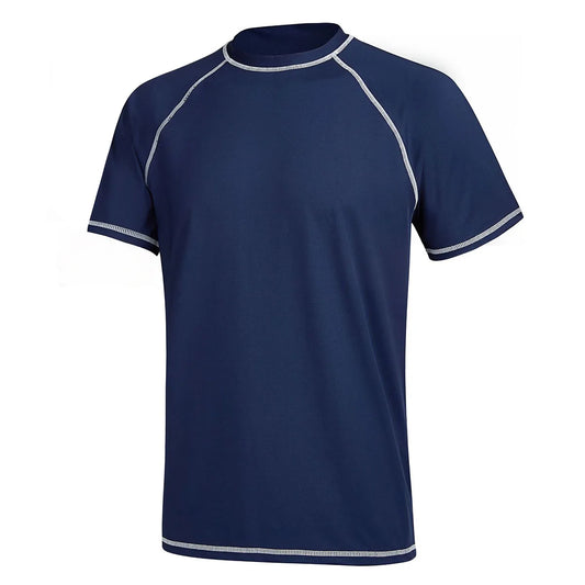 Men's UPF 50+ Beach T-Shirt – Quick-Dry Surf & Swim Top
