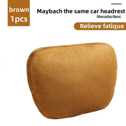 Car Headrest Pillow – Adjustable Neck Rest Cushion | Soft Universal Maybach Style