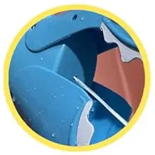 Shark Grabber Bath Toys with Teeth Biting Action Include 4 Toy Fish, Swim Toys Pool Bathtub for Kids Boys Girls Toddlers,gift - ZOOMNSTORE