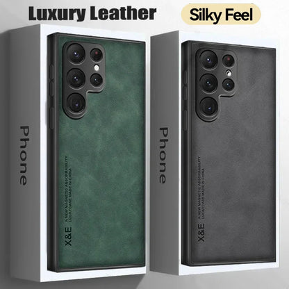 Sheepskin Magnetic Phone Case - Compatible with Samsung S20S21S22S23S24S25Note 1020 - ZOOMNSTORE