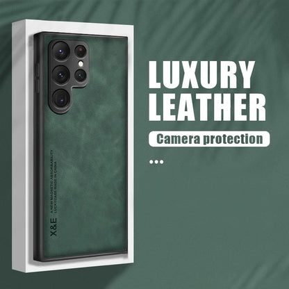 Sheepskin Magnetic Phone Case - Compatible with Samsung S20S21S22S23S24S25Note 1020 - ZOOMNSTORE