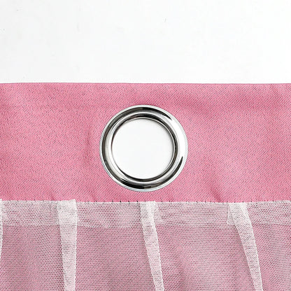 Sheer Star Curtains for Kids - Double Layered Drapes for Living Room  Bedroom - ZOOMNSTORE