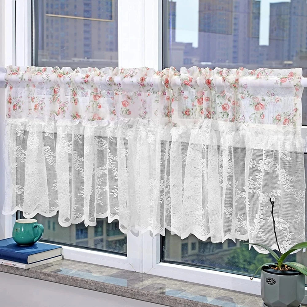 Sheer Voile Curtains - 2PCS Tulle Panels for Window Sliding Door | Easy Hang, Soft White - ZOOMNSTORE