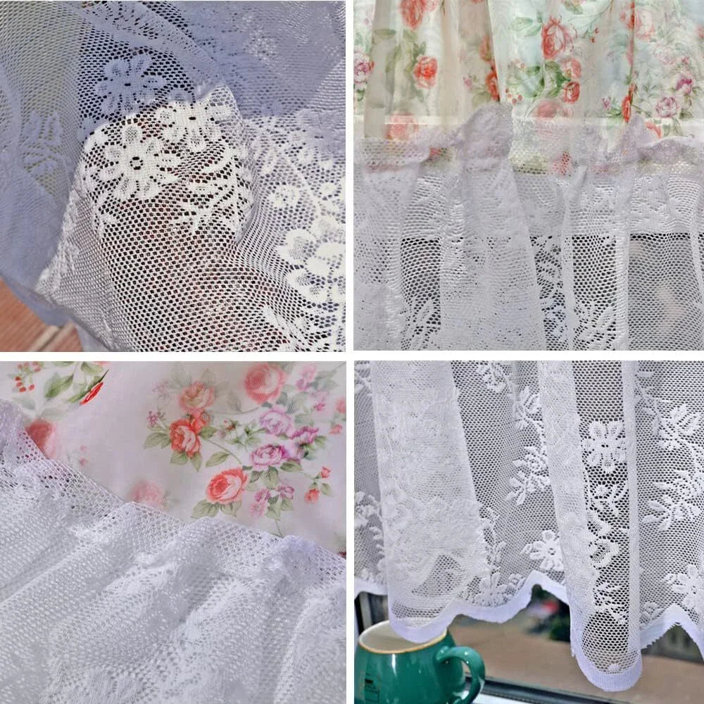 Sheer Voile Curtains - 2PCS Tulle Panels for Window Sliding Door | Easy Hang, Soft White - ZOOMNSTORE