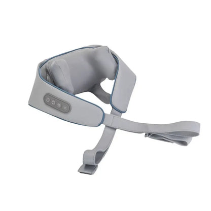 Rechargeable Powerful 5D Shiatsu Back Neck Shoulder Massager Heated Kneading Neck And Shoulder Muscle Relaxing Massage Shawl - ZOOMNSTORE