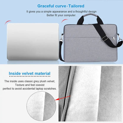 Shockproof Laptop Sleeve Case - 13314156 Inch Handbag with Large Capacity - ZOOMNSTORE