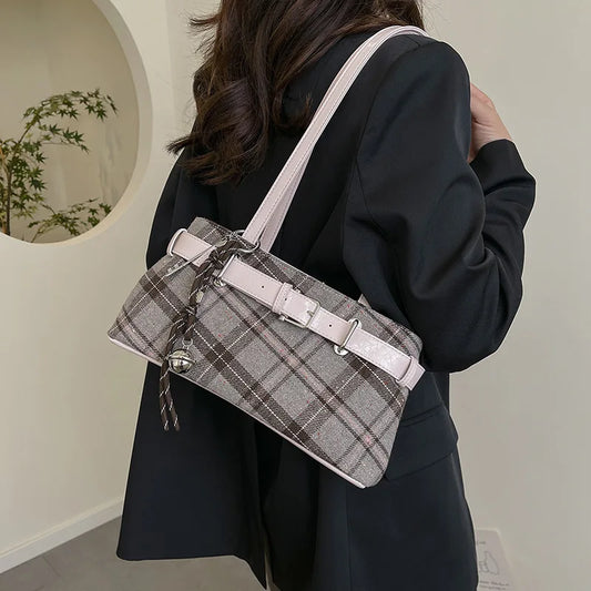 Shoulder Bags Women - Large Capacity PU Material Purse With Zipper Pocket - ZOOMNSTORE