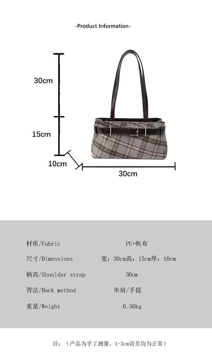 Shoulder Bags Women - Large Capacity PU Material Purse With Zipper Pocket - ZOOMNSTORE