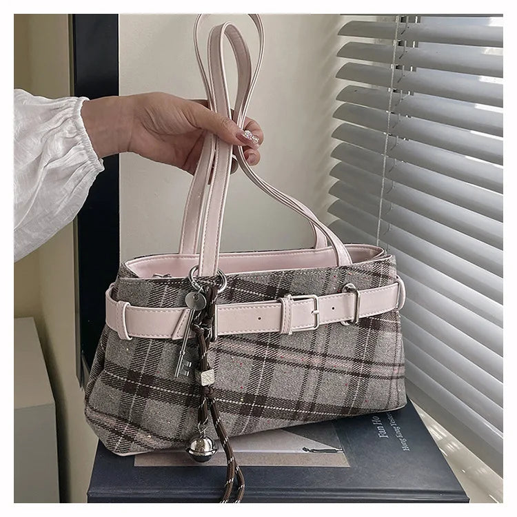 Shoulder Bags Women - Large Capacity PU Material Purse With Zipper Pocket - ZOOMNSTORE