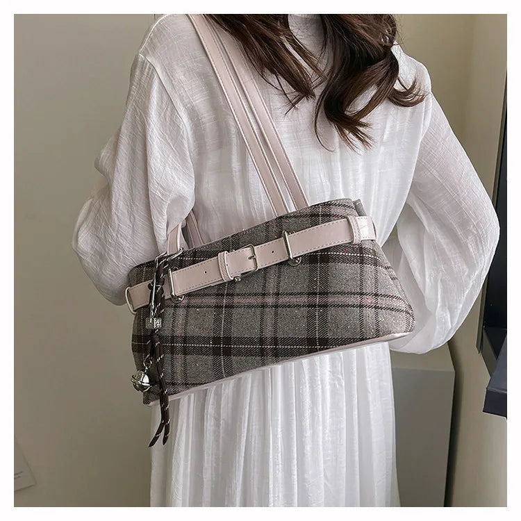 Shoulder Bags Women - Large Capacity PU Material Purse With Zipper Pocket - ZOOMNSTORE