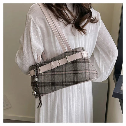 Shoulder Bags Women - Large Capacity PU Material Purse With Zipper Pocket - ZOOMNSTORE