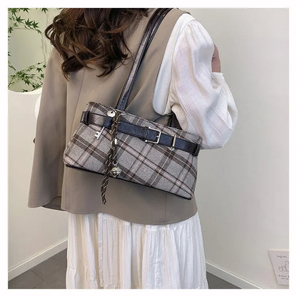 Shoulder Bags Women - Large Capacity PU Material Purse With Zipper Pocket - ZOOMNSTORE