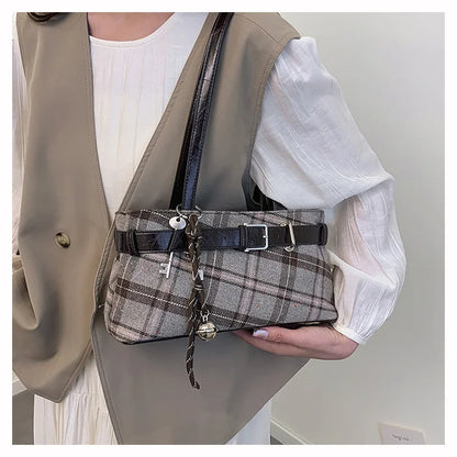 Shoulder Bags Women - Large Capacity PU Material Purse With Zipper Pocket - ZOOMNSTORE