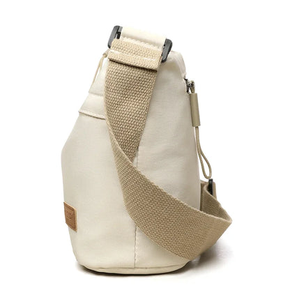Shoulder Crossbody Bag - Women's Canvas Handbag With Multi-Pocket Purse & Zipper Closure - ZOOMNSTORE