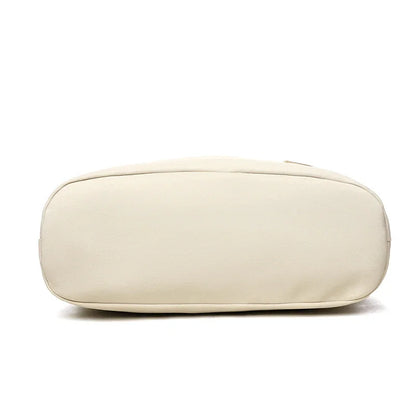 Shoulder Crossbody Bag - Women's Canvas Handbag With Multi-Pocket Purse & Zipper Closure - ZOOMNSTORE