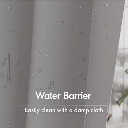 Lightweight Waterproof Shower Curtain Liner with Magnets  Rustproof Grommets - ZOOMNSTORE