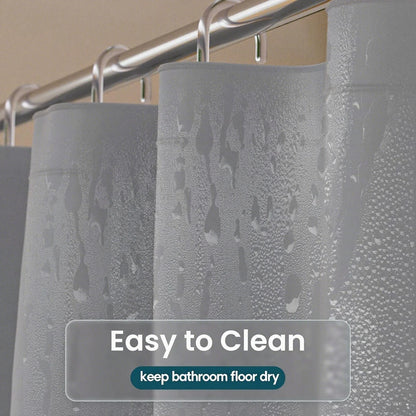 Lightweight Waterproof Shower Curtain Liner with Magnets  Rustproof Grommets - ZOOMNSTORE