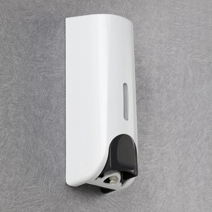 350ML Shower and Lotion Dispenser Waterproof Shampoo Shower Gel Container Wall Mount with Clear Window for Home Hotel Restaurant - ZOOMNSTORE