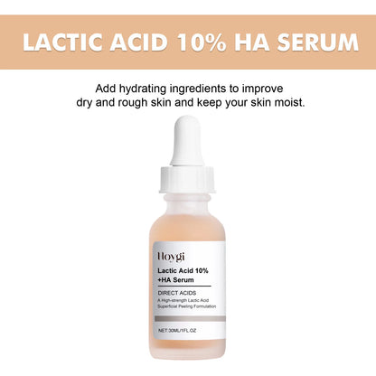 Lactobionic Acid Pore Serum - Exfoliating  Moisturizing Hyaluronic Essence for Blackhead Removal - ZOOMNSTORE