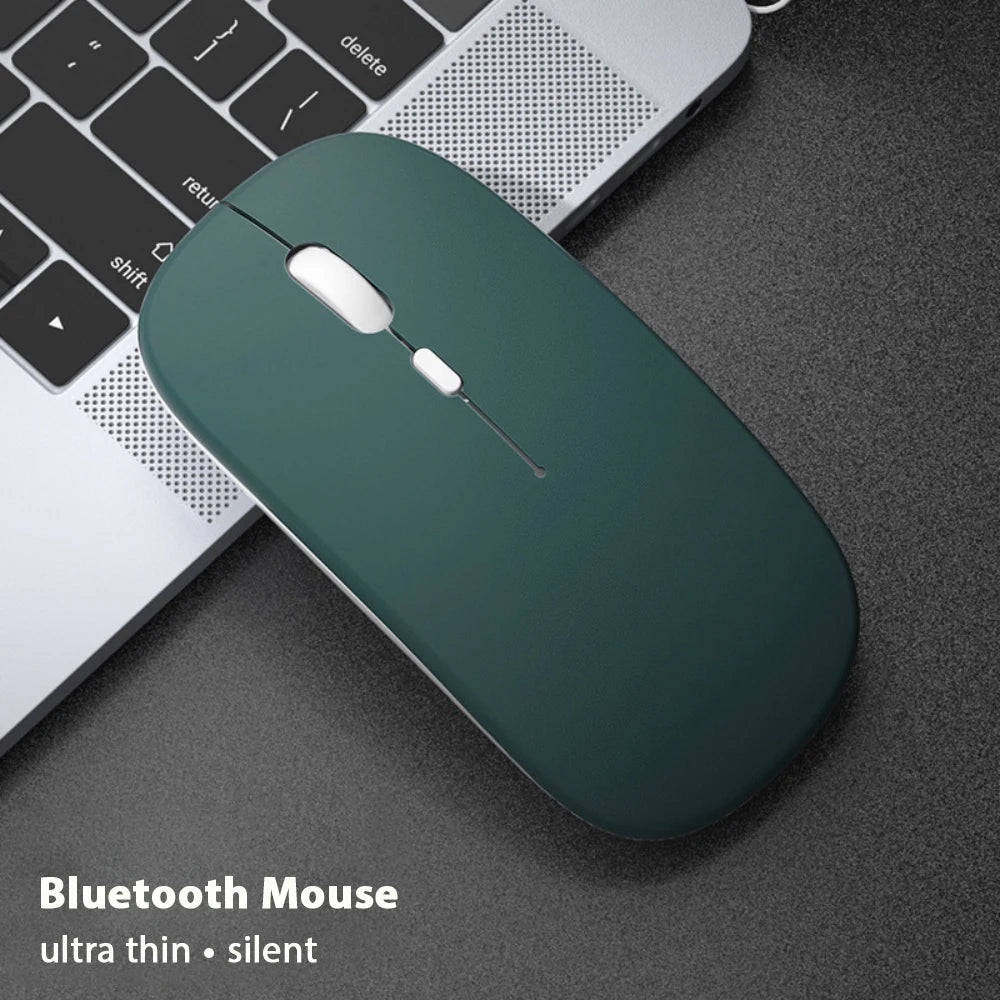 Silent Bluetooth Mouse Marcaron Computer Laptop Optical Mouse Wireless for iPad Samsung Tablet Universal Mice Noiseless - ZOOMNSTORE