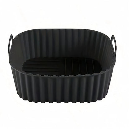 Silicone Air Fryer Tray - Non-Stick Baking Molds & Grill Rack for COSORI 5.5L, 6L - ZOOMNSTORE