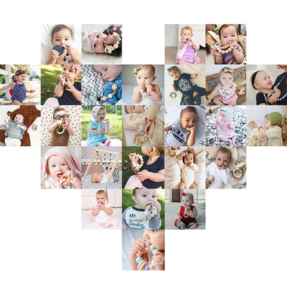 Silicone Baby Pacifier – BPA Free Food Grade Chewable Nursing Teething Aid - ZOOMNSTORE