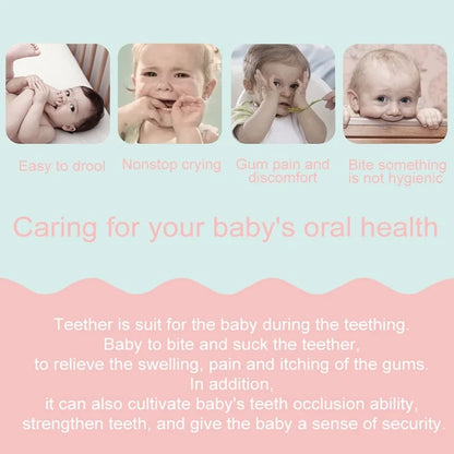 Silicone Baby Pacifier – BPA Free Food Grade Chewable Nursing Teething Aid - ZOOMNSTORE