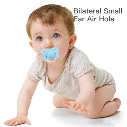 Silicone Baby Pacifier - Butterfly Thumb Shape Soothing Toddler Teether BPA Free - ZOOMNSTORE