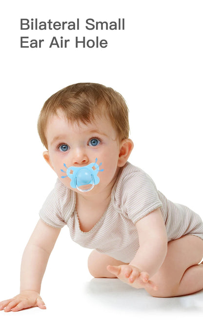 Silicone Baby Pacifier - Butterfly Thumb Shape Soothing Toddler Teether BPA Free - ZOOMNSTORE