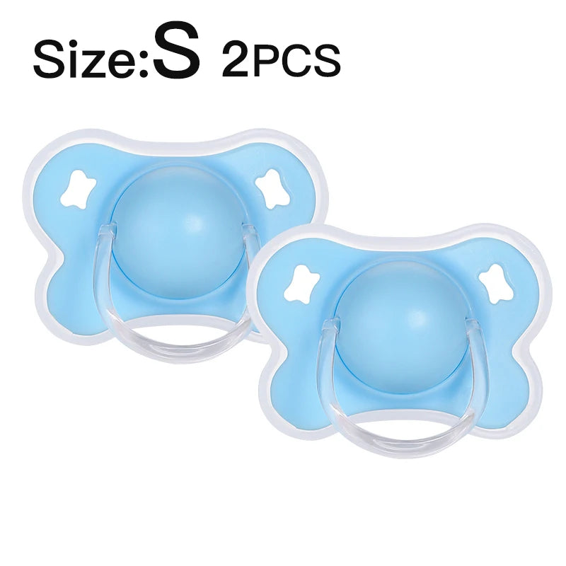 Silicone Baby Pacifier - Butterfly Thumb Shape Soothing Toddler Teether BPA Free - ZOOMNSTORE