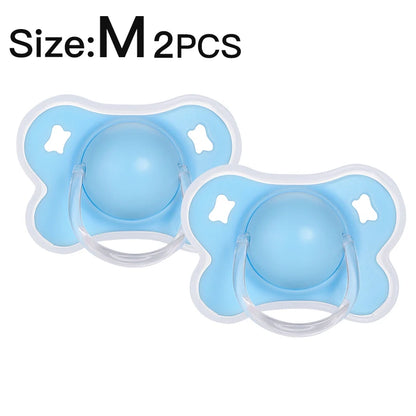 Silicone Baby Pacifier - Butterfly Thumb Shape Soothing Toddler Teether BPA Free - ZOOMNSTORE
