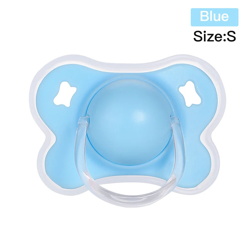 Silicone Baby Pacifier - Butterfly Thumb Shape Soothing Toddler Teether BPA Free - ZOOMNSTORE
