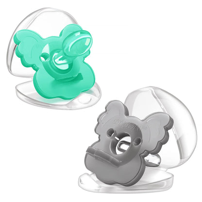Silicone Baby Pacifier - TYRY.HU Koala Soother, BPA Free Food Grade Silicone Nipple - ZOOMNSTORE