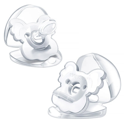 Silicone Baby Pacifier - TYRY.HU Koala Soother, BPA Free Food Grade Silicone Nipple - ZOOMNSTORE